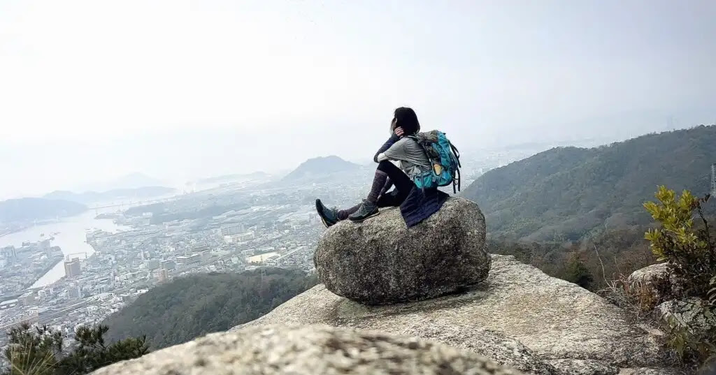 Mt. Hinoura Hike: Scenic Views, Unique Rock Formations, and Bullet Train Sightings